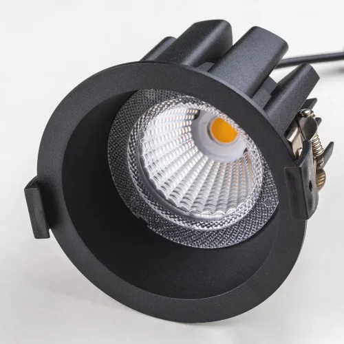 Светильник точечный LED Ciclone 385047 Lightstar чёрный на 1 лампу, основание чёрное в стиле современный круглый фото 2 Светильник точечный LED Ciclone 385047 Lightstar чёрный на 1 лампу, основание чёрное в стиле современный круглый фото 2