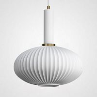 Светильник подвесной Ferm Living chinese lantern С White / White 189631-26 ImperiumLoft белый 1 лампа, основание белое в стиле современный лофт 