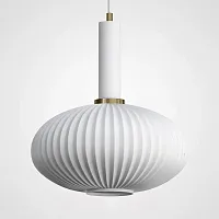 Светильник подвесной Ferm Living chinese lantern С White / White 189631-26 ImperiumLoft белый на 1 лампу, основание белое в стиле современный лофт 