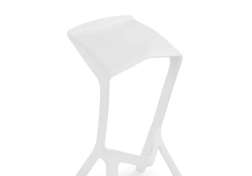 Барный стул Mega white 15697 Woodville, /, ножки/пластик/белый, размеры - ****500*430 фото 5