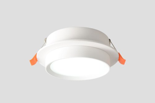 Светильник точечный CLT 087C WH GX53 Crystal Lux белый на 1 лампу, основание белое в стиле современный круглый Светильник точечный CLT 087C WH GX53 Crystal Lux белый на 1 лампу, основание белое в стиле современный круглый