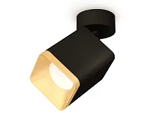 Светильник накладной Techno spot XM7813004 Ambrella light чёрный 1 лампа, основание чёрное в стиле модерн хай-тек квадратный