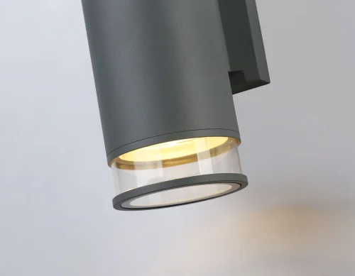 Настенный светильник ST3818 Ambrella light уличный IP54 серый 1 лампа, плафон серый в стиле хай-тек современный GU10 фото 3