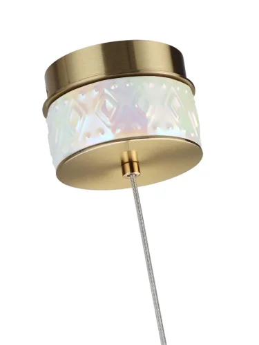 Светильник подвесной Lulu 5454/5L Odeon Light белый на 1 лампу, основание античное бронза латунь в стиле современный скандинавский фото 6 Светильник подвесной Lulu 5454/5L Odeon Light белый на 1 лампу, основание античное бронза латунь в стиле современный скандинавский фото 6