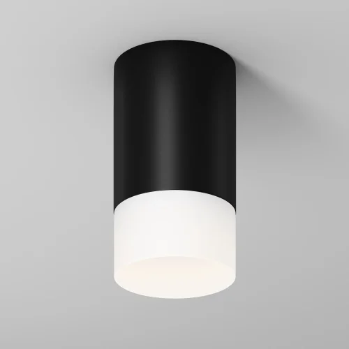 Накладной светильник LED уличный Ember O499CL-L10B3K Maytoni уличный IP65 чёрный на 1 лампу, плафон чёрный в стиле современный хай-тек LED фото 5