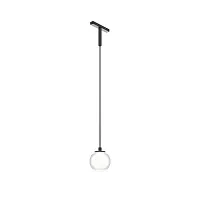 Трековый светильник LED Magnetic track system Basity TR181PL-1-4WTW-B Maytoni прозрачный для шинопроводов серии Magnetic track system Basity чёрный