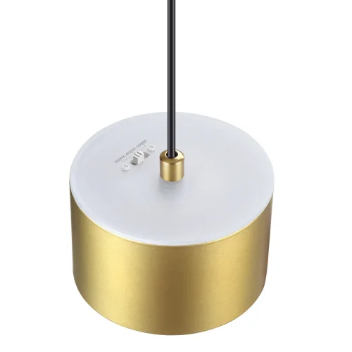 Светильник подвесной LED с переключателем цветовой температуры Giro 358966 Novotech бронзовый 1 лампа, основание бронзовое в стиле современный хай-тек встраиваемый фото 3
