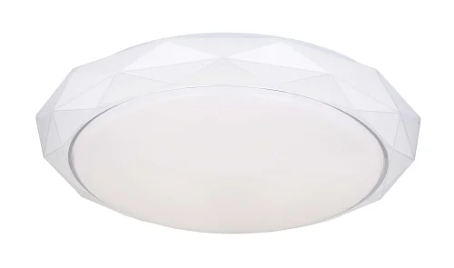 Светильник потолочный LED с пультом Andi 48304CCT Globo белый 1 лампа, основание белое в стиле современный с пультом