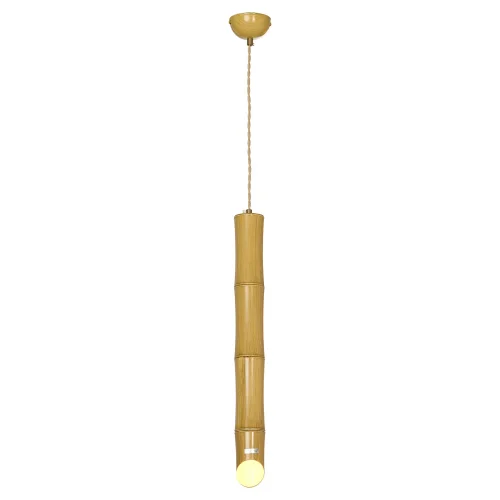 Светильник подвесной LSP-8563-3 Lussole бежевый 1 лампа, основание бежевое в стиле кантри 