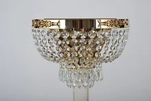 Бра Pera E 2.10.100 G Arti Lampadari прозрачный 2 лампы, основание золотое в стиле классический 