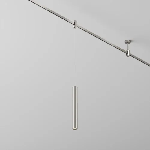 Трековый подвесой светильник Focus Led Flarity 4000K 5Вт 60° TR155-1-5W4K-PT Maytoni никель для шинопроводов серии Magnetic trаck system Flarity никель фото 3