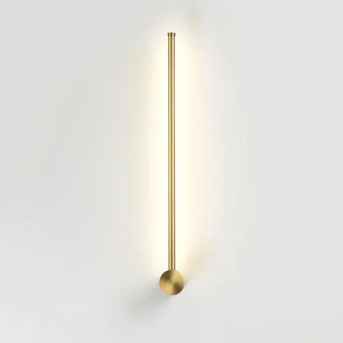Бра LED Fillini 4335/12WG Odeon Light золотой на 1 лампа, основание золотое в стиле минимализм хай-тек отражённый свет фото 3