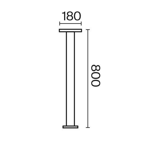 Парковый светильник LED Wald O420FL-L12GF1 Maytoni уличный IP65 чёрный на 1 лампу, плафон чёрный в стиле современный хай-тек LED фото 6