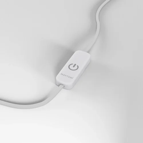 Настольная лампа LED Spirito MOD286TL-L8W3K Maytoni белая на 1 лампу, основание белое металл в стиле современный фото 5