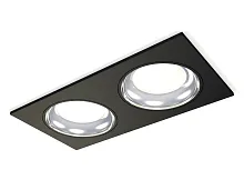 Светильник точечный Techno Spot XC XC7636061 Ambrella light чёрный 2 лампы, основание чёрное в стиле модерн хай-тек 