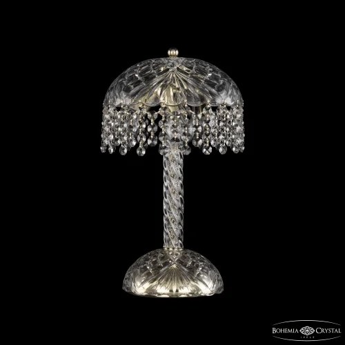 Настольная лампа 14781L2/22 G R Bohemia Ivele Crystal прозрачная 3 лампы, основание золотое металл в стиле классический r