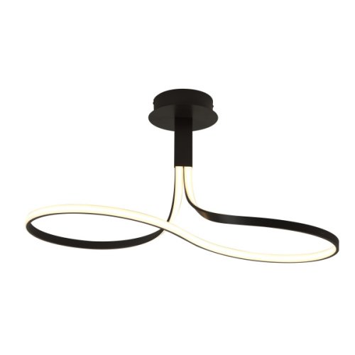 Светильник потолочный LED NUR 5360 Mantra коричневый 1 лампа, основание коричневое в стиле современный хай-тек 