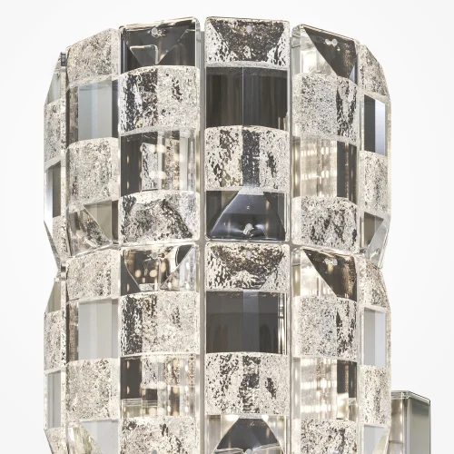 Бра LED Castello MOD335WL-L20CH3K Maytoni прозрачный на 1 лампу, основание хром в стиле современный фото 4