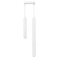 Светильник подвесной LED Paxton 5624/60L Lumion белый 1 лампа, основание белое в стиле минимализм хай-тек современный 