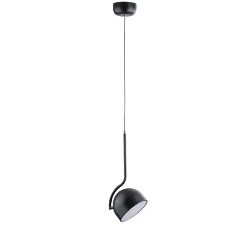 Светильник подвесной LED Arlo 6502/10L Lumion чёрный на 1 лампу, основание чёрное в стиле минимализм 