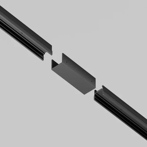 Коннектор прямой для профиля Elasity IP O-TR001-SC180 Maytoni чёрный в стиле  для светильников серии Elasity IP elasity ip уличная фото 2