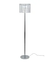 Торшер Levi V10758-4F Moderli  прозрачный 4 лампы, основание хром в стиле классический современный
