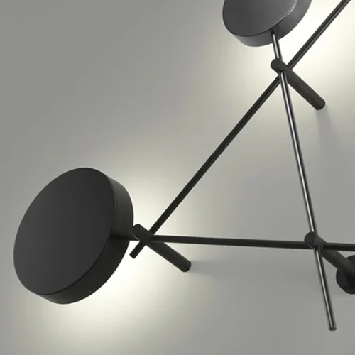 Бра LED Bernhardt 101537-26 ImperiumLoft чёрный на 4 лампы, основание чёрное в стиле современный  фото 13