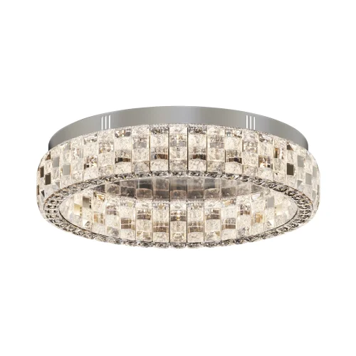 Люстра потолочная LED Castello MOD335CL-L24CH3K Maytoni прозрачная на 1 лампу, основание хром в стиле современный 