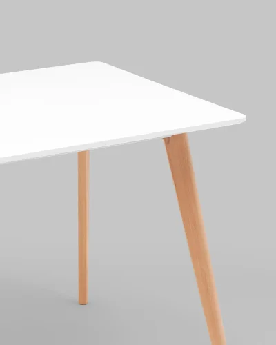 Стол обеденный FRANK NEW 120*80, белый УТ000038924 Stool Group столешница белая из мдф фото 5