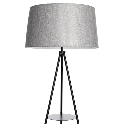 Торшер  Рейнер CL806022 Citilux со столиком на треноге серый 1 лампа, основание чёрное в стиле скандинавский современный
 фото 5