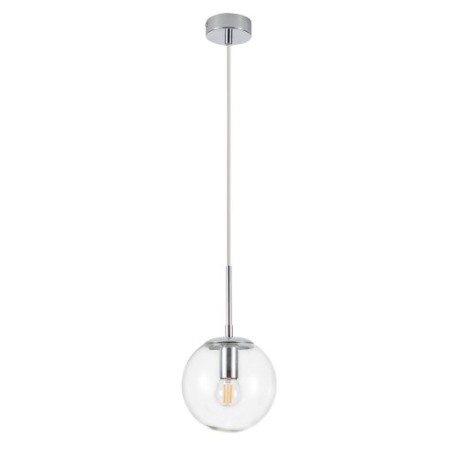 Светильник подвесной Volare A1915SP-1CC Arte Lamp прозрачный 1 лампа, основание хром в стиле модерн 
