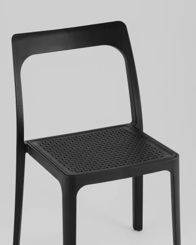 Стул Marty, пластиковый, черный УТ000039190 Stool Group, /, ножки/пластик/чёрный, размеры - *767***505*500 фото 7