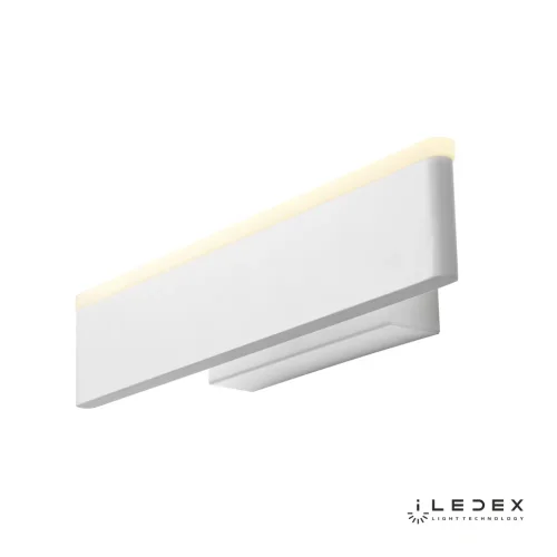 Бра LED Twirl WLB8270 WH iLedex белый на 1 лампа, основание белое в стиле современный хай-тек  фото 2