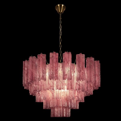 Люстра подвесная Мурано / Murano 10580/800 Pink LOFT IT розовая на 18 ламп, основание бронзовое в стиле арт-деко современный фото 2 Люстра подвесная Мурано / Murano 10580/800 Pink LOFT IT розовая на 18 ламп, основание бронзовое в стиле арт-деко современный фото 2