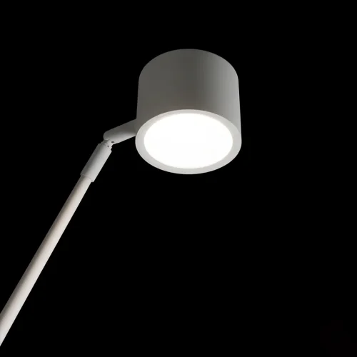 Торшер LED Sampei 10374/2000 White LOFT IT для чтения белый на 1 лампу, основание белое в стиле минимализм современный фото 5