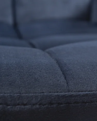 Офисное кресло набор 2 шт. SET-2 9400-LM TERRY, цвет сиденья синий велюр (MJ9-117), цвет основания хромированная сталь Dobrin, /велюр, ножки/металл/хром, размеры - 810*950***580*580 фото 10