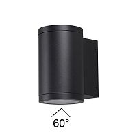 Настенный светильник LED уличный Long 7142/12WL Odeon Light уличный IP65 чёрный на 1 лампу, плафон чёрный в стиле современный хай-тек LED