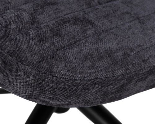 Офисное кресло для руководителей DOBRIN LOKI (антрацит (VRH230-01)) цвет сиденья антрацит (VRH230-01), цвет основания черный Dobrin, антрацит/текстиль, ножки/металл/, размеры - 1175*1260**** фото 7