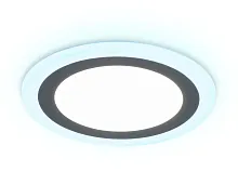 Светильник точечный LED Downlight DCR360 Ambrella light белый 1 лампа, основание белое в стиле современный хай-тек круглый
