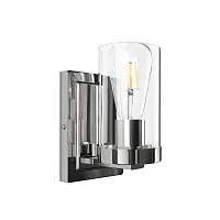 Бра Candlelight 10437W LOFT IT прозрачный на 1 лампу, основание никель в стиле современный кантри замковый 