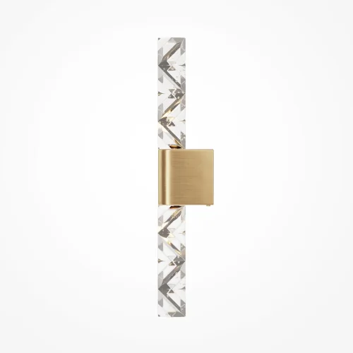 Бра LED Selemo MOD328WL-L5BS3K Maytoni прозрачный на 1 лампу, основание латунь в стиле хай-тек современный фото 4