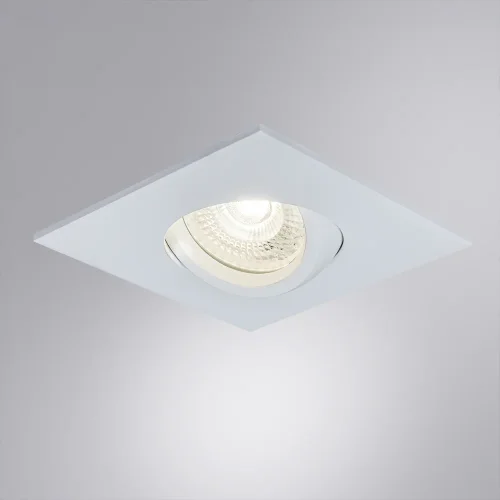 Светильник точечный Giro A2866PL-1WH Arte Lamp белый 1 лампа, основание белое в стиле современный квадратный фото 3