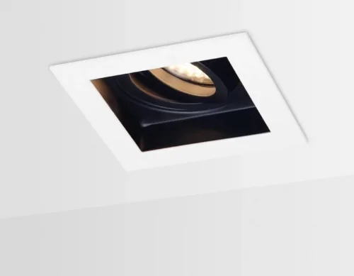 Светильник точечный TN181 Ambrella light белый чёрный 1 лампа, основание чёрное в стиле современный  фото 3
