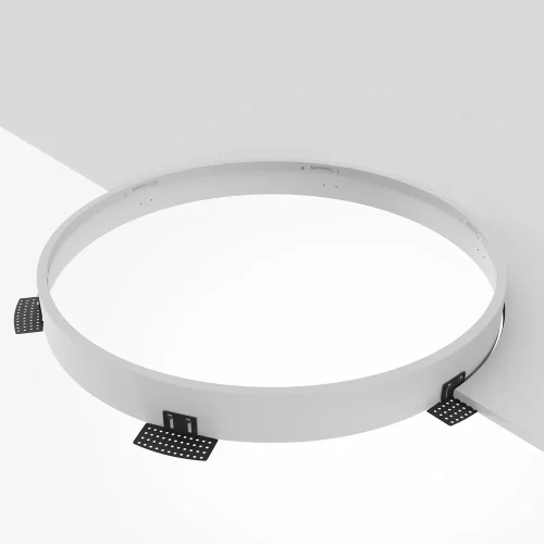 Крепежное основание для безрамочной установки светильника Zon в потолок из гиспсокартона Zon DLA032-TRS90-W Maytoni фото 8