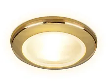 Светильник точечный Techno Spot TN TN110 Ambrella light золотой 1 лампа, основание золотое в стиле хай-тек современный круглый