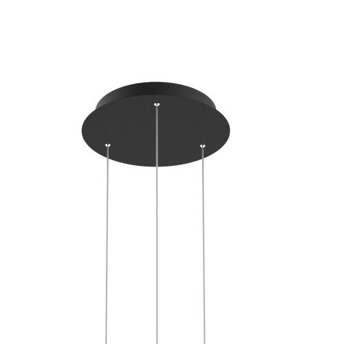 Светильник подвесной LED Duplex 2324-6P Favourite чёрный 6 ламп, основание чёрное в стиле современный трубочки фото 3