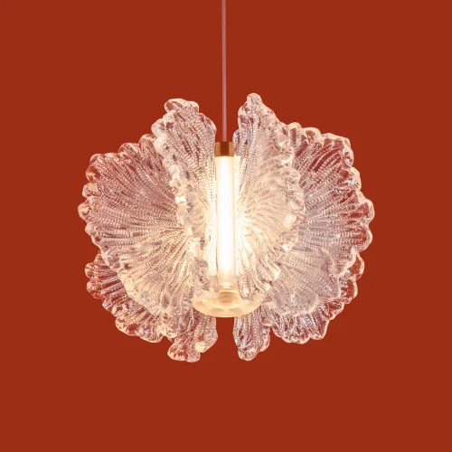 Светильник подвесной LED Flower FR5579PL-L8BS Freya прозрачный на 1 лампу, основание латунь в стиле современный фото 10 Светильник подвесной LED Flower FR5579PL-L8BS Freya прозрачный на 1 лампу, основание латунь в стиле современный фото 10