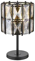 Настольная лампа Karlin WE148.04.024 Wertmark прозрачная 4 лампы, основание чёрное металл в стиле современный классический 