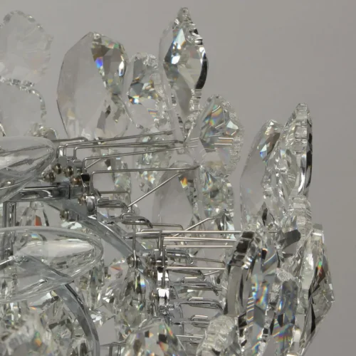 Люстра подвесная Лаура 345010814 MW-Light прозрачная на 14 ламп, основание хром в стиле классический фото 14