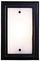 Бра  605-721-01 Velante белый 1 лампа, основание хром коричневое в стиле кантри 